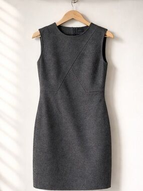 kate spade Charcoal Gray Sleeveless Sheath Dress